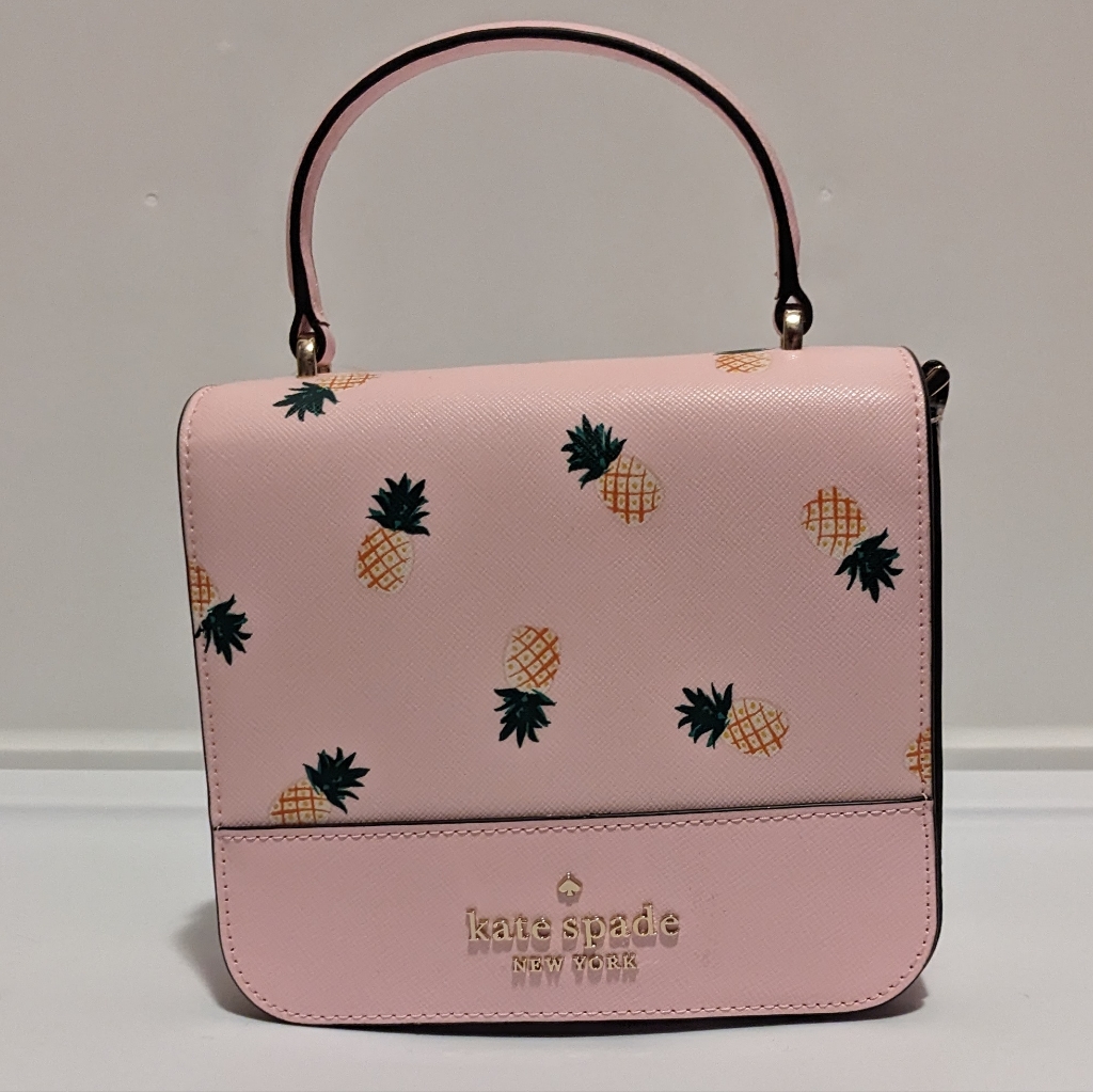 Kate Spade Staci Square Pineapple Crossbody